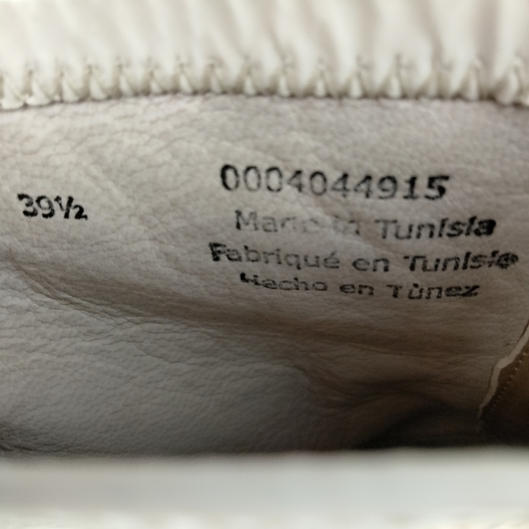 NWT Free People Double Stack Platform Patent Leather Boots in Bone Sz. 39.5 - Picture 6 of 12